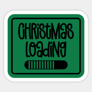 Christmas loading Sticker